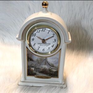 Vintage Thomas Kinkade ‘ Sweetheart Cottage ‘ Mantle Clock